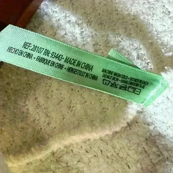 🎉 HOST PICK🎉 Honeydew Intimates Women Ivory Fluffy Comfort 3/4 Zip Pullover - Picture 9 of 9